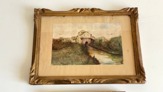 LandschaftsBILDER auf PAPIER 1928/1951 – Wanddekoration (photo 5 of 30)