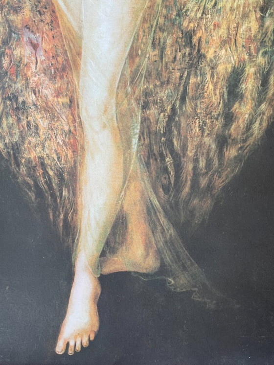 Image 1 of Leonor Fini, Donna vestita con piume di pavone, 1970 ca.