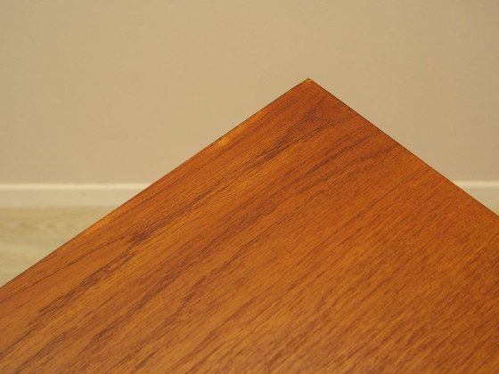 Image 1 of Teakholz-Schreibtisch, dänisches Design, 1970er Jahre, hergestellt in Dänemark