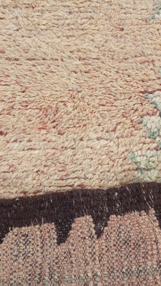 Image 1 of Tapis marocain vintage, tapis berbère 150x330 cm