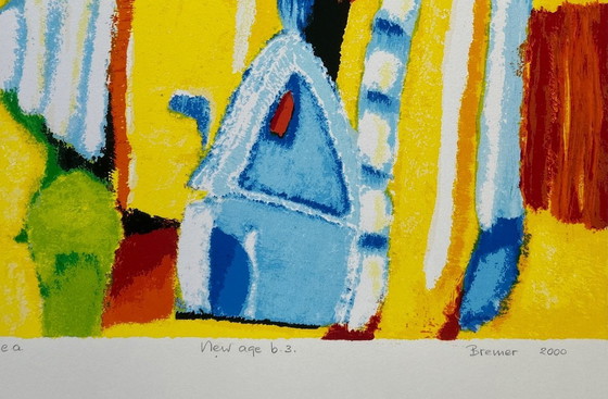 Image 1 of Serigrafía de Saskia Bremer - New age b.3