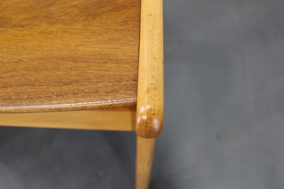 Image 1 of Sillas de comedor danesas de mediados de siglo en afzélie y haya, juego de cuatro