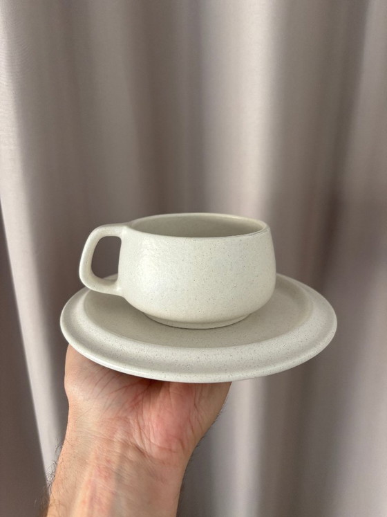 Franco Bucci Kaffeeservice - ACR Arte Ceramica Romana - 1973 – Geschirr (photo 10 of 15)