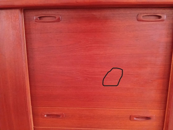 Image 1 of HP Hansen Deens mid century highboard