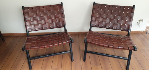 Olivier de Schrijver, Pair of Los Angeles armchairs