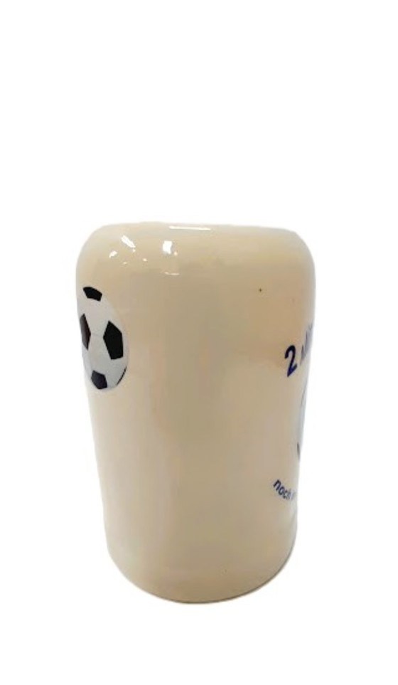 Image 1 of Porseleinen Duitse voetbalmok 13,5 cm