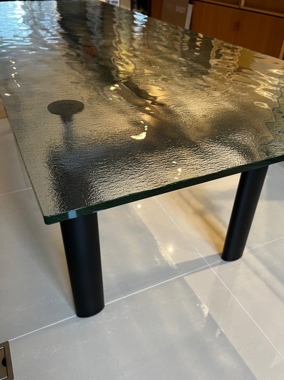Image 1 of Tavolo Cassina LC6 (piano in vetro fuso)