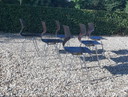 Set of Flötotto Pagholz dining chairs rosewood