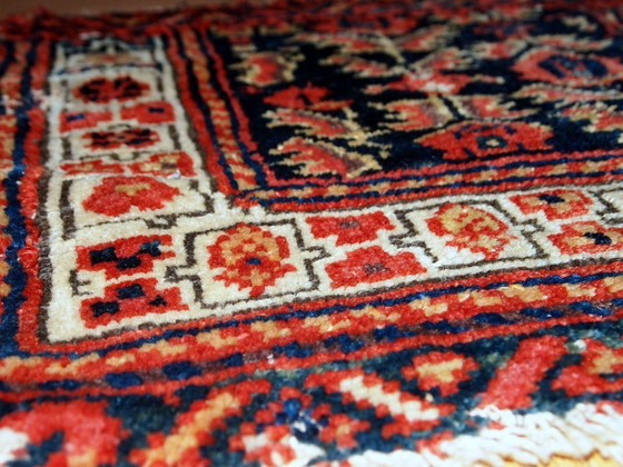 Image 1 of Borsa persiana antica da collezione, realizzata a mano in ceramica Malayer, dimensioni 44 cm x 55 cm, anni 1900 - 1C370