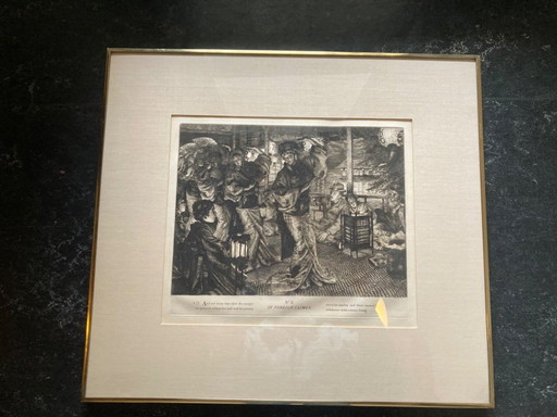 Tissot 1881 4 Etchings ‘The Prodigal Son’