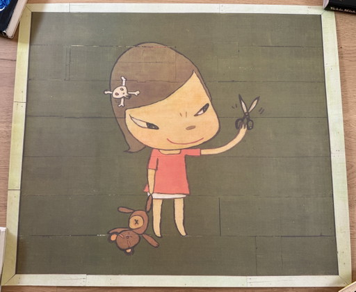 Yoshitomo Nara Print “Real One” 63.5x73.5 Edizione Limitata 1000 Copie