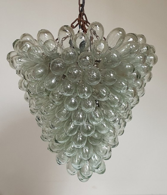 Image 1 of Vintage Murano druiven hanglamp