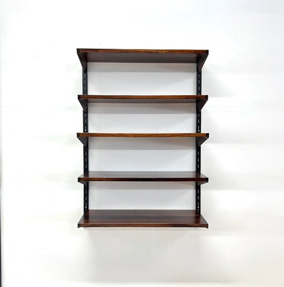 Image 1 of Kai Kristiansen Rosewood Shelves For Feldballes, 1960s.