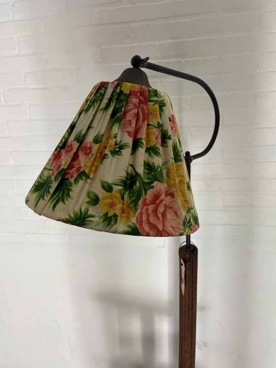 Image 1 of Vintage Staande Lamp Lectuur Bak