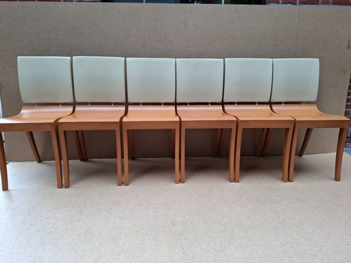 6 dining chairs LIGNE ROSET FINN