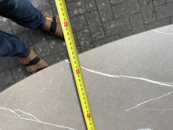 Design Esstisch Circlips - Marmoroptik HPL-Platte., Castelijn, Esstische, Andere, Grau (Foto 11 von 12)