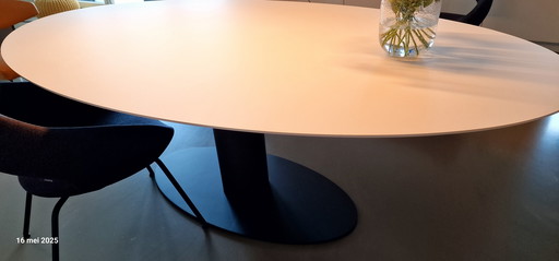 Metaform Orfis Table à manger ovale 220×120 cm