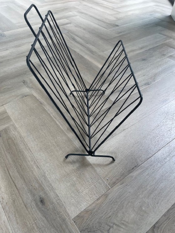 Image 1 of Present Time - Zeitschriftenhalter Diamond Grid - Schwarz