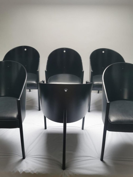Image 1 of six Philippe Starck chairs