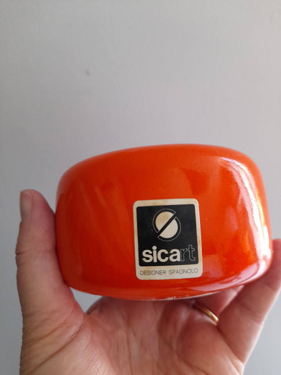 Image 1 of Sicart Spagnolo Cendrier Donut 60s