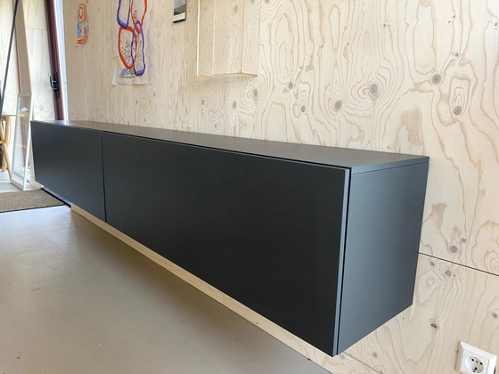 Image 1 of Italian LEMA Wall Cabinet in the Color Anthracite