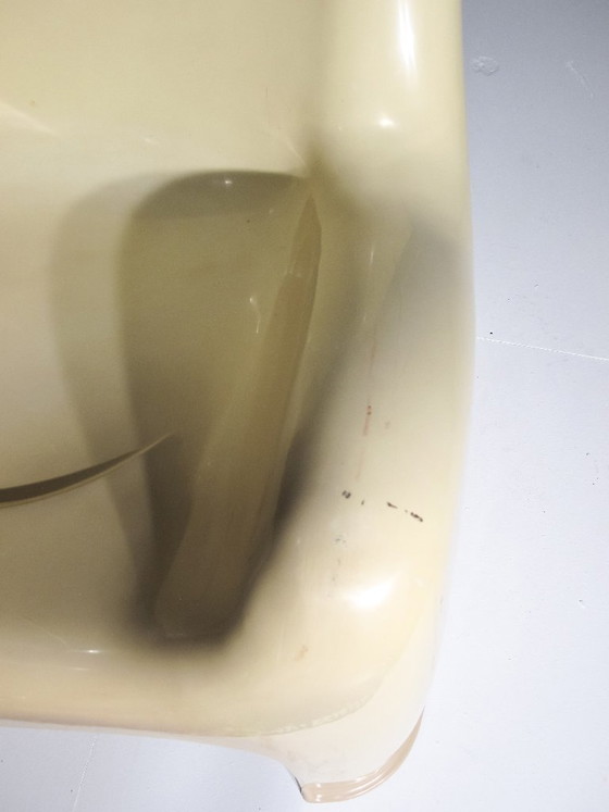 Image 1 of Artemide Toga Chair 1 van Sergio Mazza / Gebroken wit / Patent aangevraagd
