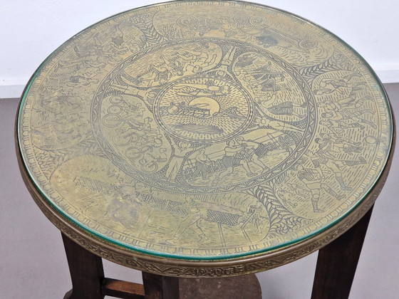 Image 1 of Tavolino Art Déco Amsterdam con piano in rame