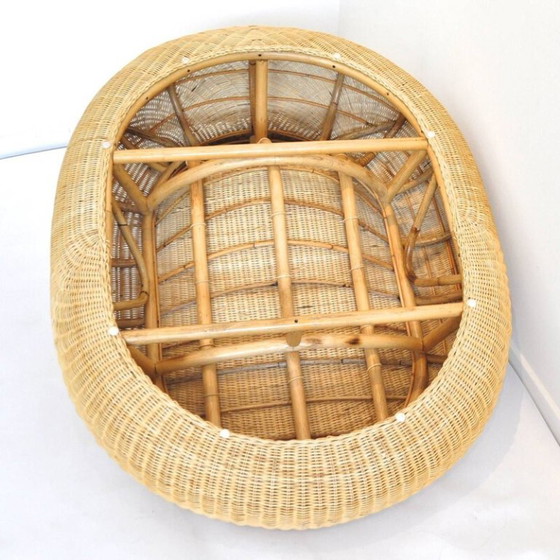 Fauteuil En Rotin Storvik Par Carl Öjerstam – Bamboo (photo 4 of 5)