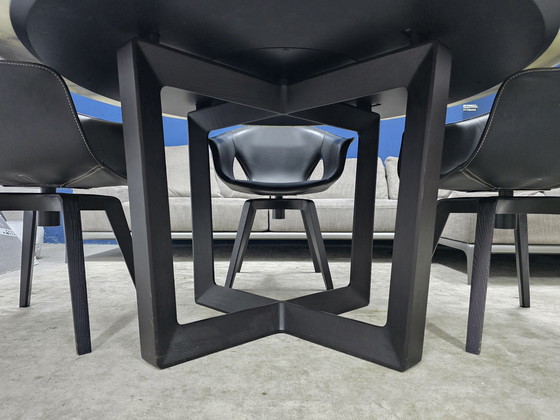 Image 1 of Tavolo da pranzo Poltrona Frau Bolero + 4x sedia Ginger