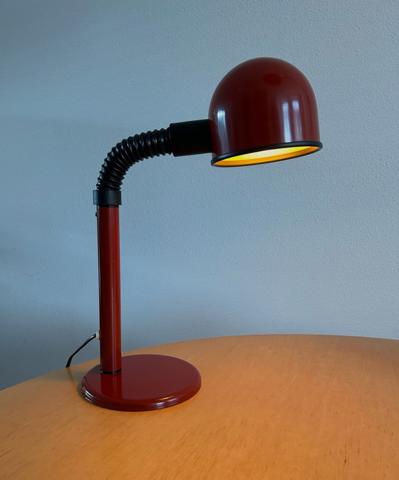 Alda Zweden Lampe de bureau vintage, Lampes de bureau, Métal, Plastique, Noir (photo 2 sur 7)