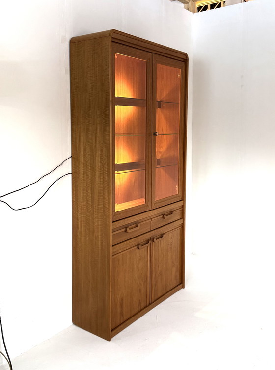 Image 1 of Vetrina vintage in teak anni '80