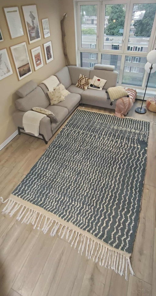Berber carpet 300 x 200 Boho new wool rug Moroccan
