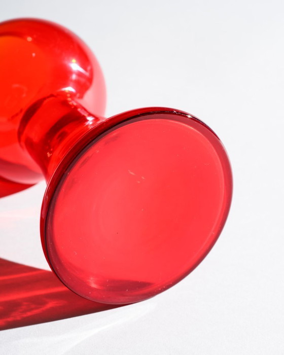 Image 1 of WMF Cari Zalloni Vaso in vetro Trio curato Design spaziale Stile futurista vintage