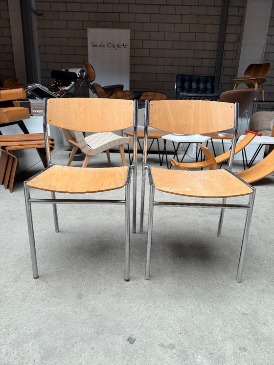 Image 1 of 2x sedie vintage Gijs van de Sluis