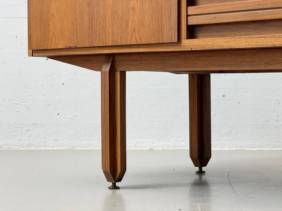 Image 1 of Palissanderhouten dressoir, Associazione Piccola Industria, Cantù, Italië, jaren 60