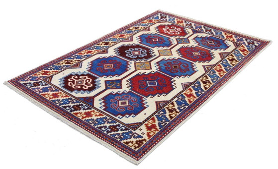 Image 1 of Origineel handgeknoopt Ziegler Kazak tapijt, 187 x 127 cm. Nieuw en in uitstekende staat.