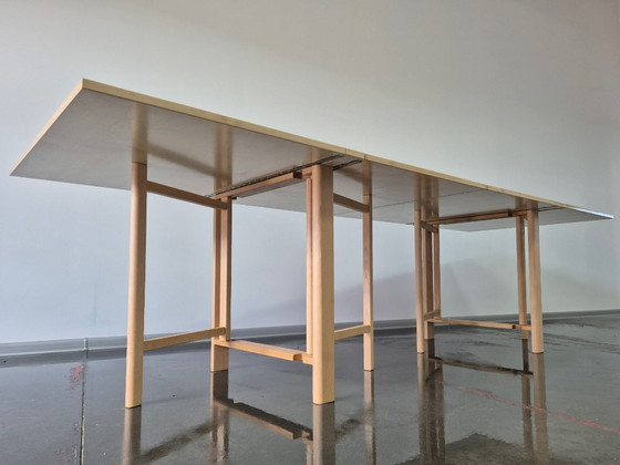 Image 1 of Maria Flap Folding Dining Table by Bruno Mathsson for Firma Karl Mathsson