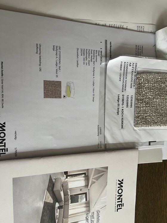 Image 1 of Montel 2,5-Sitzer-Sofa Modell Bliss, beige, mit Garantie