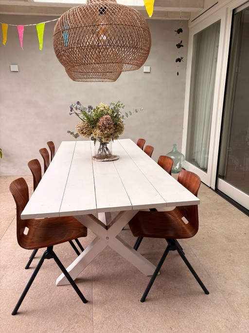 10 Chaises Vintage Galvanitas