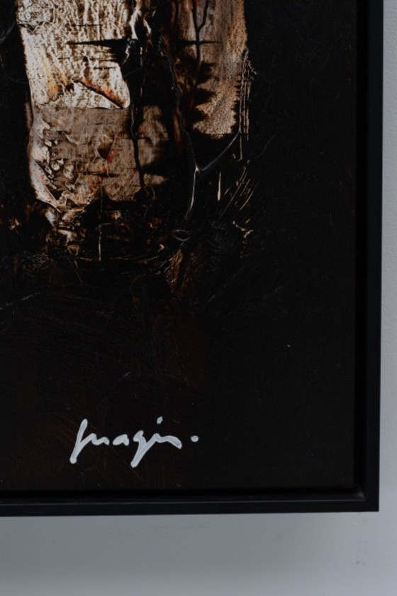 Image 1 of Dos pinturas al óleo originales de Pascal Magis 100 x 100