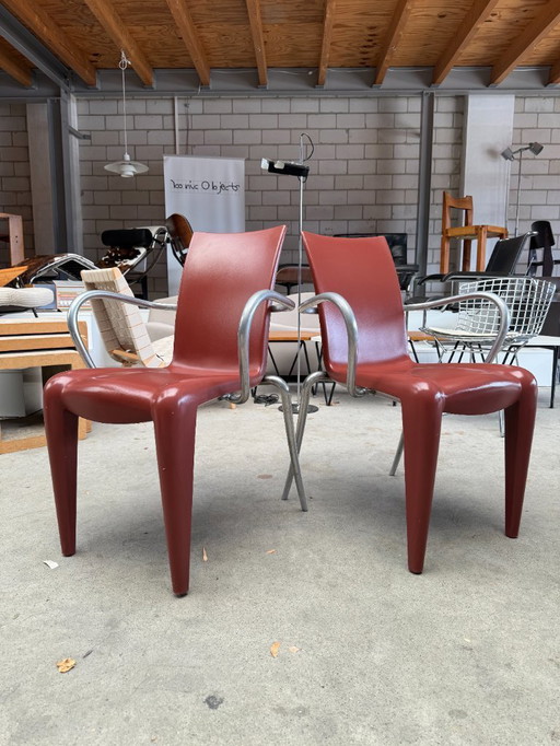 4x Vitra, Louis 20 chair by Phillipe Starck