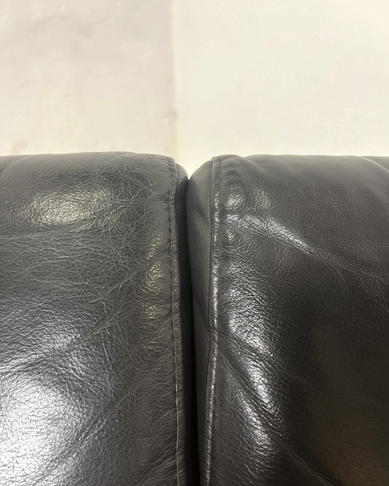 Image 1 of Divano “Forum” di Robin Day per Habitat – pelle cioccolato, 1990