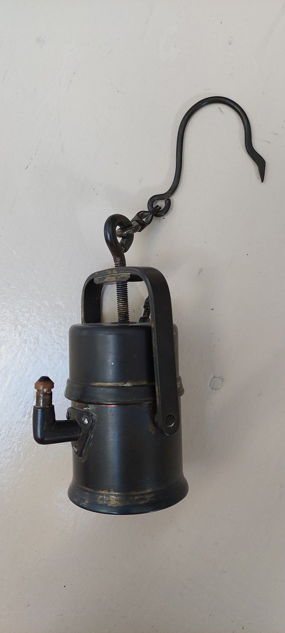 Image 1 of Antike Öllampe aus Messing