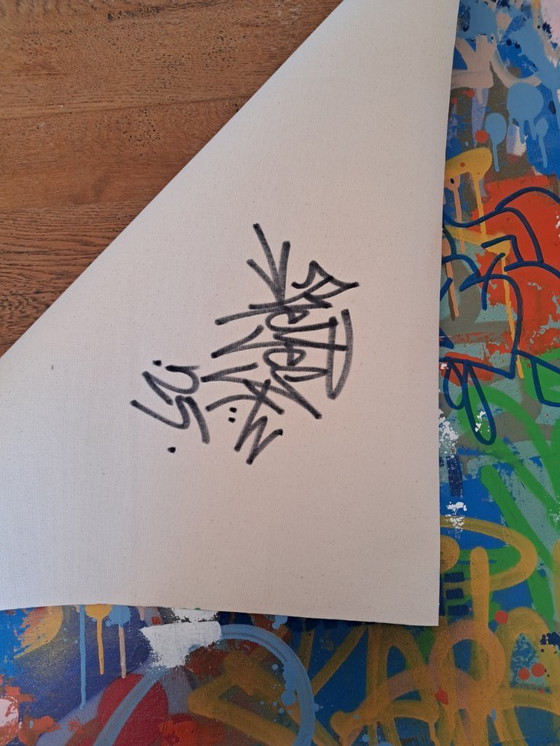 Image 1 of Matias MACHADO - Street Abstraction - Artist's Canvas