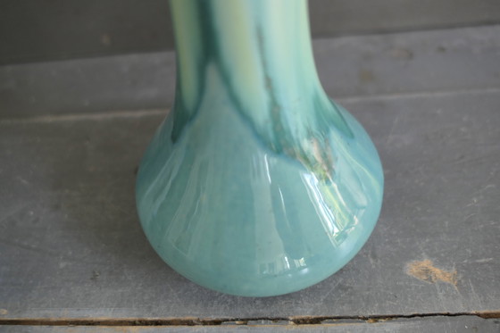 Image 1 of Art Deco Vase Faiencerie de Thulin Belgien 50