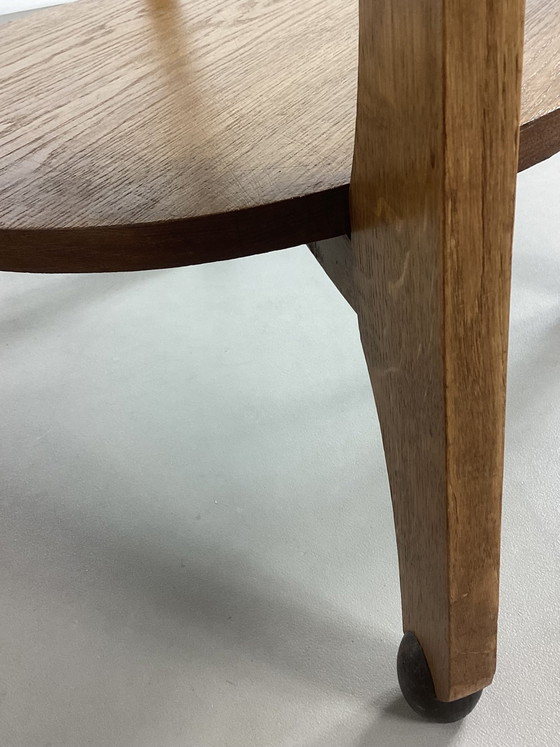 Amsterdam School Modernist Table 1920s Art Deco – Side tables, Wood (photo 10 of 10)