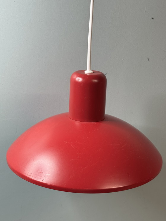 Beautiful Vintage Danish Pendant Lamp – Model 728 Horn Belysning – Ceiling lights, Metal (photo 6 of 13)