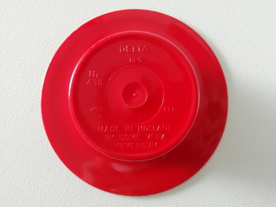 Image 1 of Space Age planters red and white