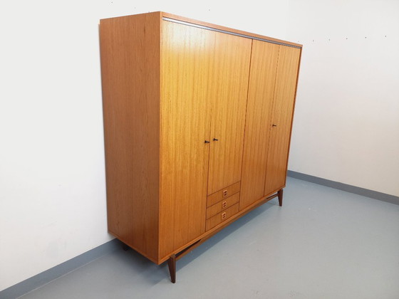 Image 1 of Vintage Scandinavian teak wardrobe from the 1960s