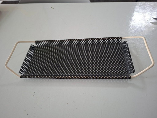 Plateau vintage en métal Pilastro